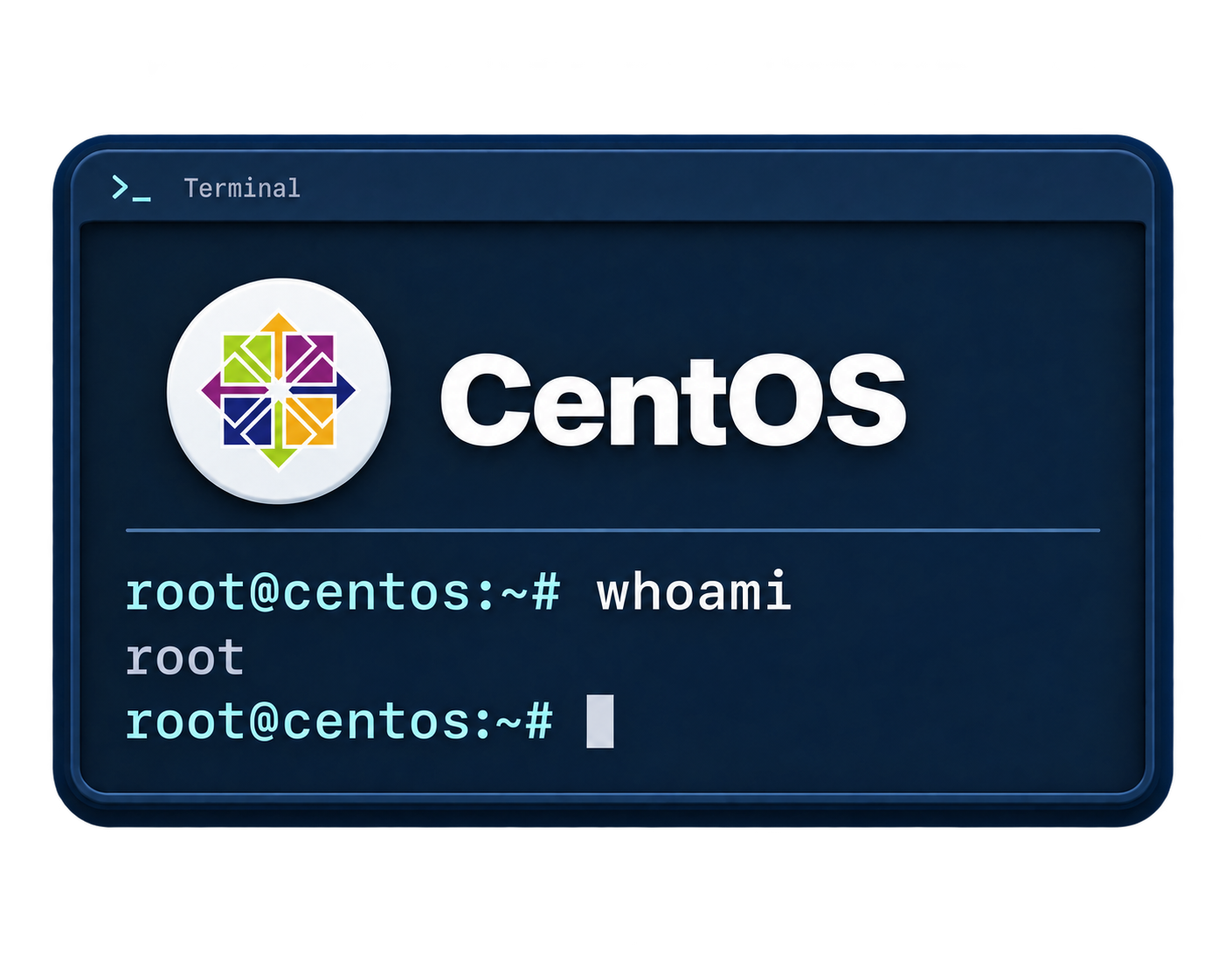 CentOS VPS console with full root access