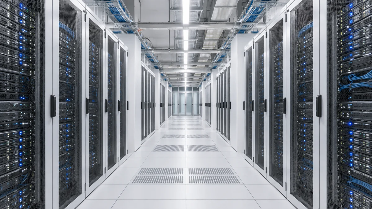 Modern data center infrastructure representing our Amsterdam location