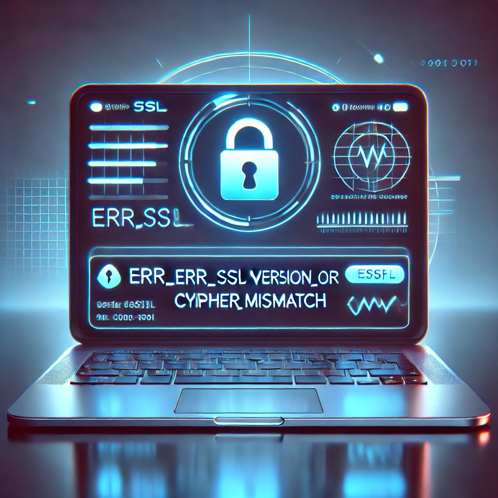 ERR SSL VERSION OR CIPHER MISMATCH