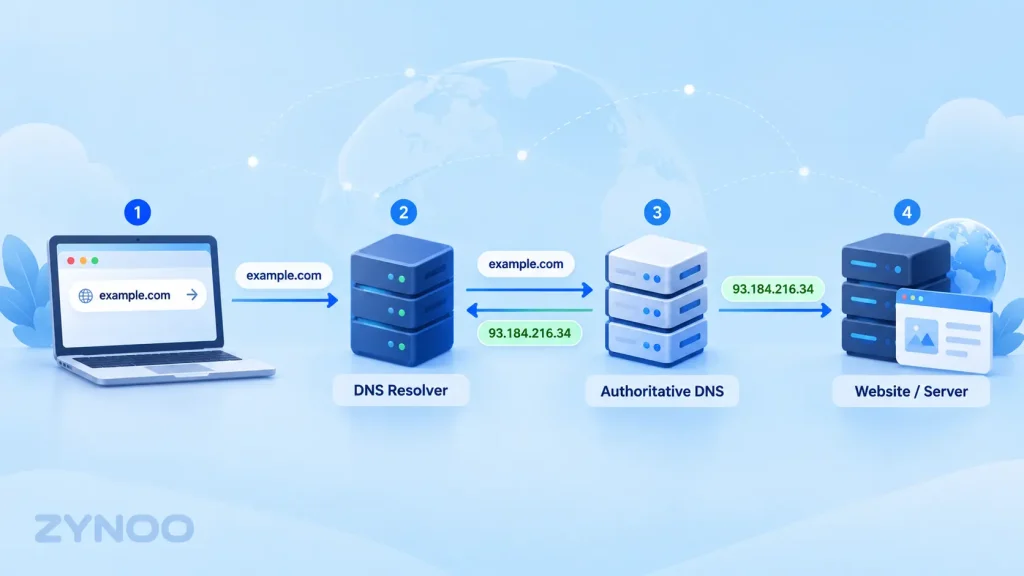 cómo funciona el DNS
