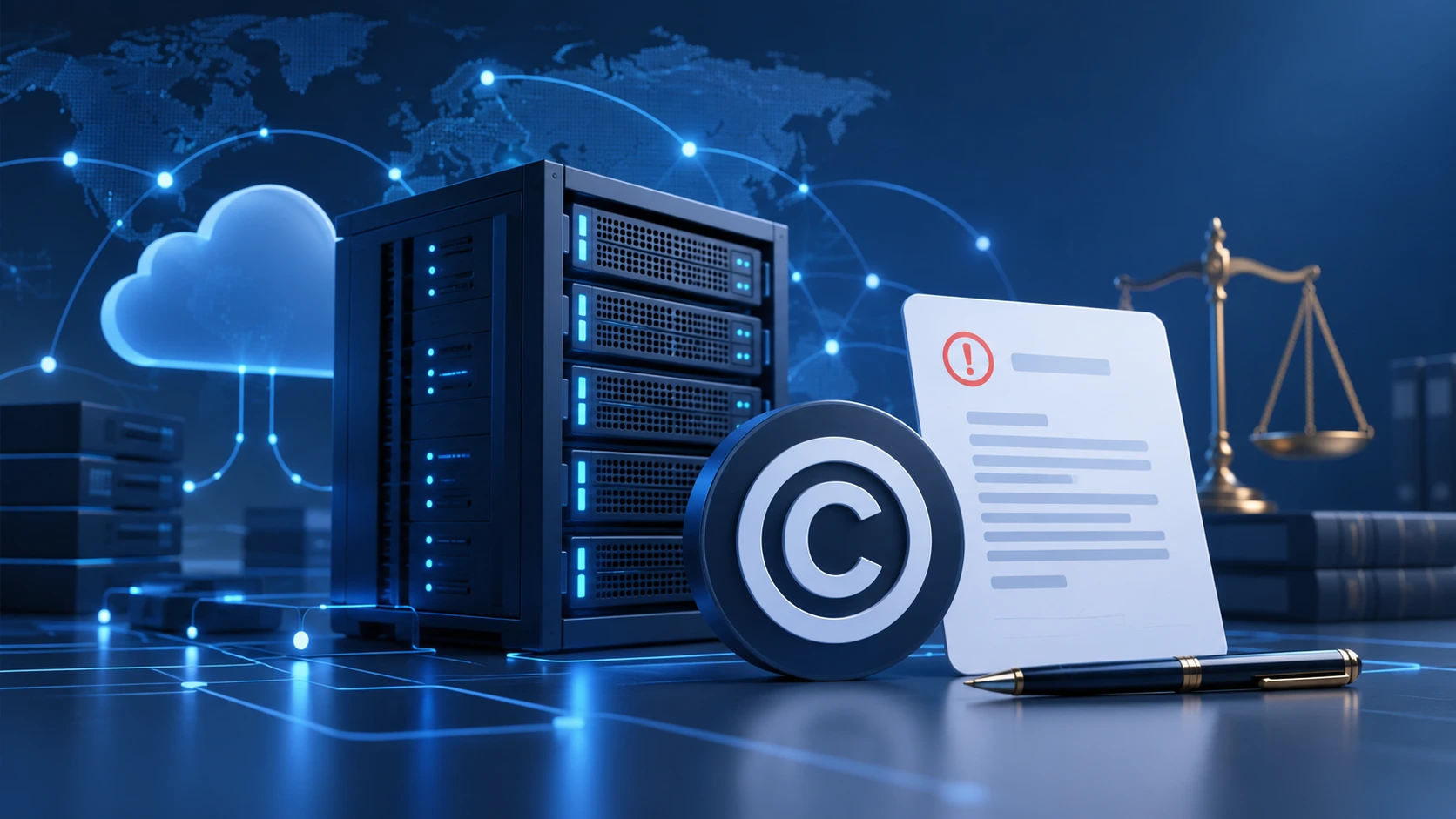 Hospedagem que ignora a DMCA