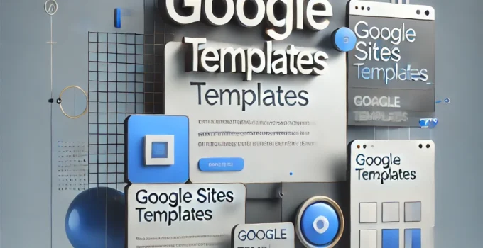 Google Sites Templates