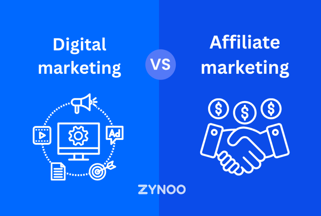 Digital Marketing vs Affiliate Marketing
